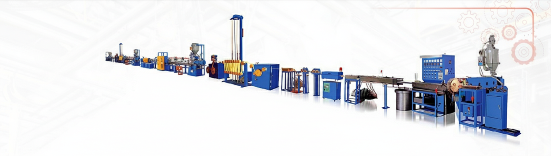 FLAT WIRE/ RIBBON WIRE EXTRUSION LINE