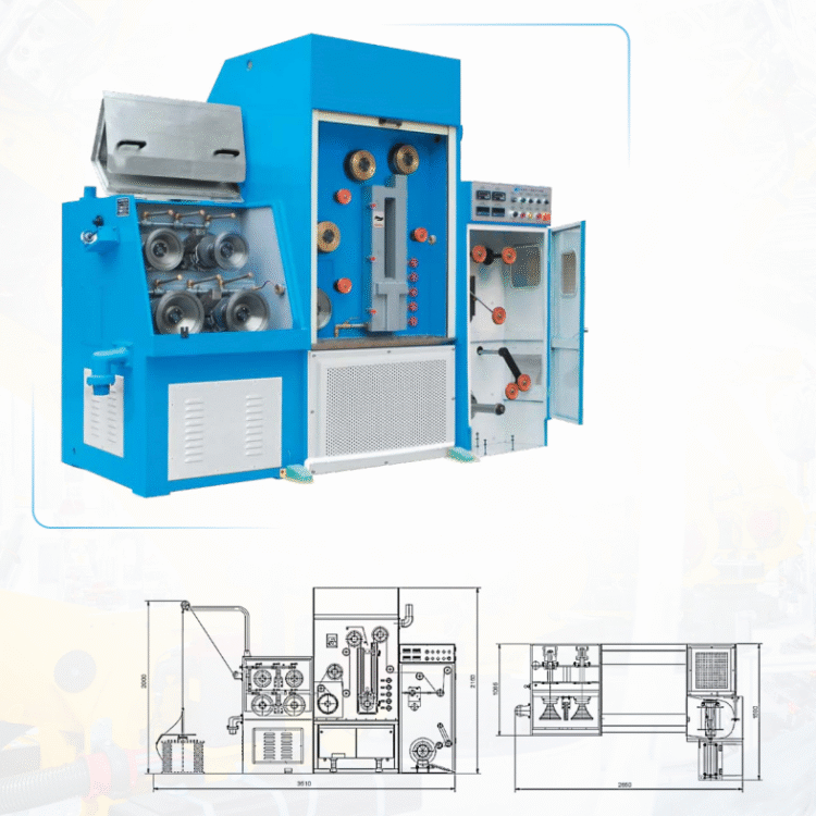 Fine Wire Drawing Machine with Annealer