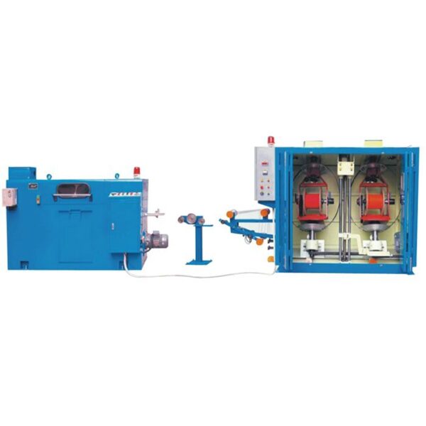 BTV-500 Vertical Back Twist Buncher with Take-Up | High-Speed Precision Bunching Machine