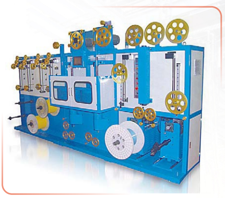 NC SINGLE/ DOUBLE VERTICAL TAPING MACHINE
